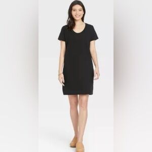 Universal Thread Elegant Black Mini Dress